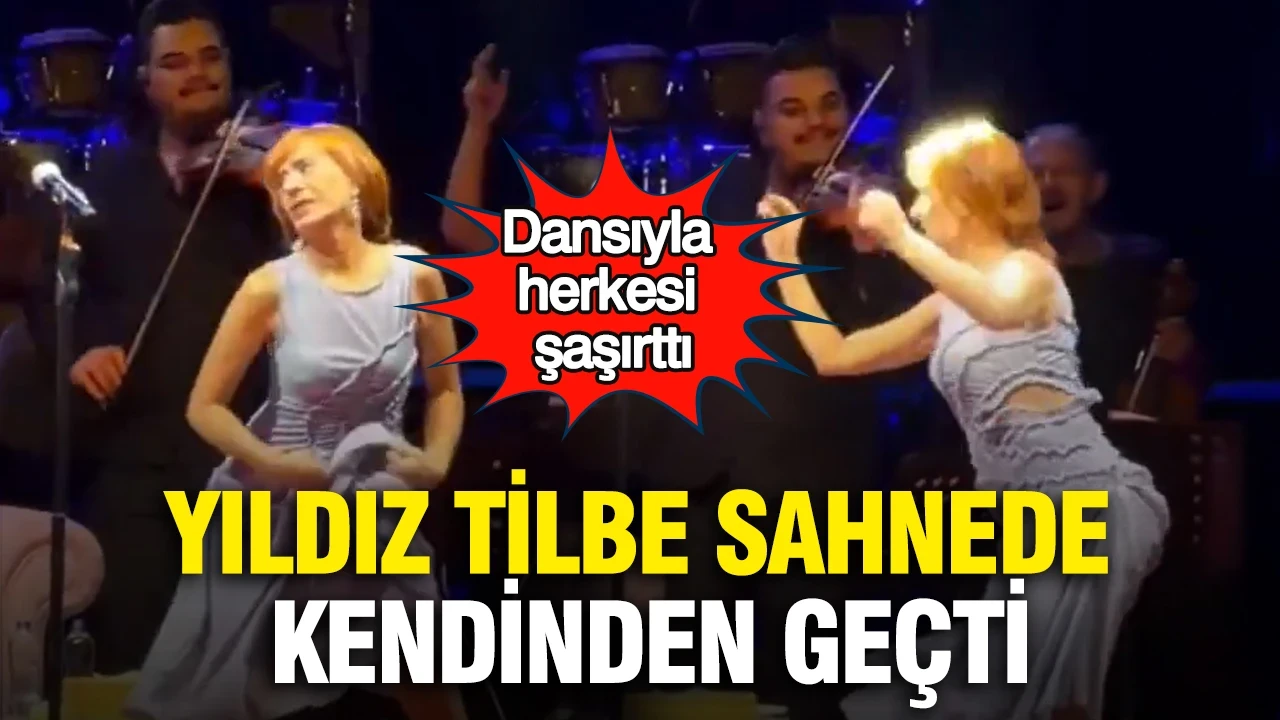 Yıldız Tilbe sahnede kendinden geçti: Dansıyla herkesi şaşırttı