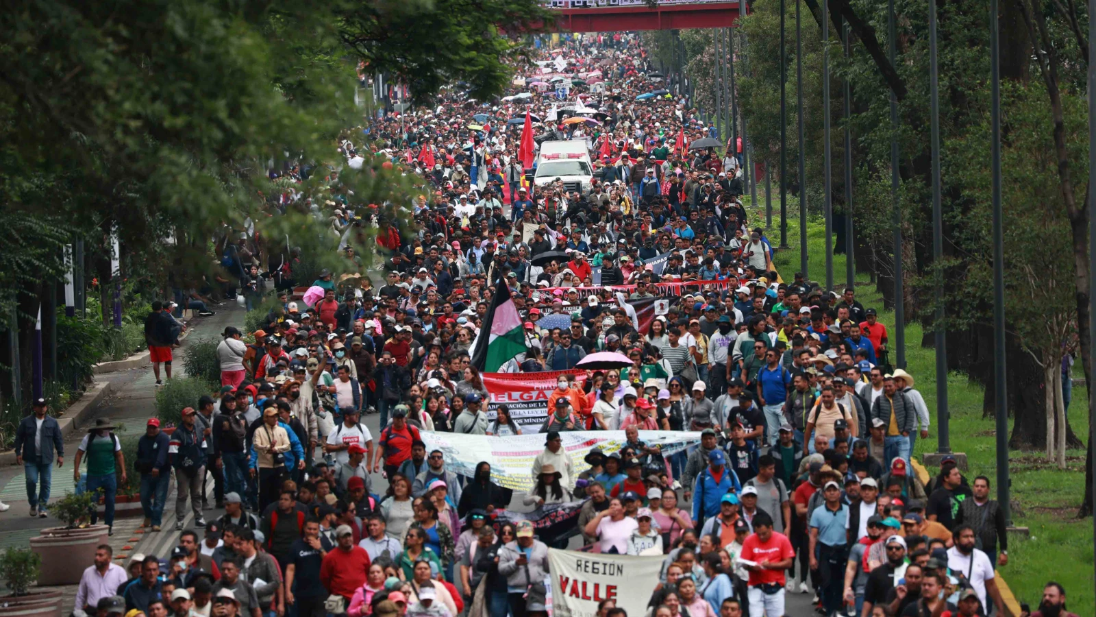 Dünya Kupası açılış maçı öncesi Mexico City'de protestolar sürüyor
