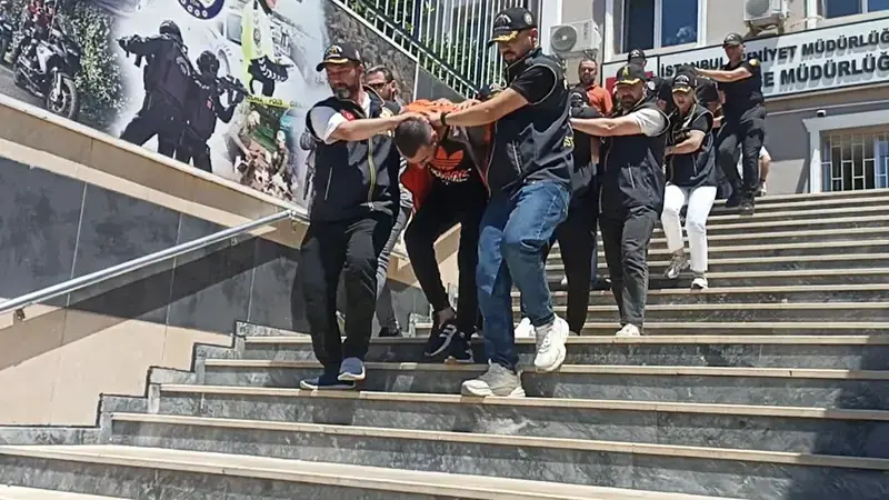 Kartal'da 'yan bakma' cinayetinde 7 şüpheli adliyeye sevk edildi