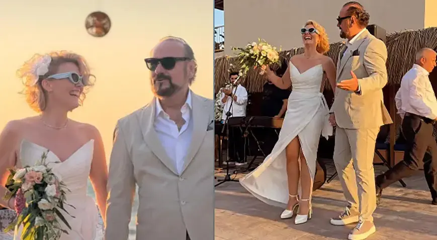 Tenor Hakan Aysev 7. kez evlendi: Çağrı Özsaatçılar ile mutlu son