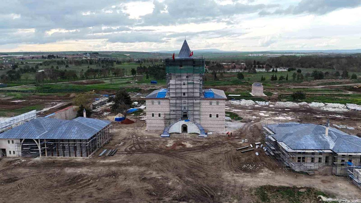 Edirne Sarayı ecdadın mühendislik başarısını gözler önüne seriyor