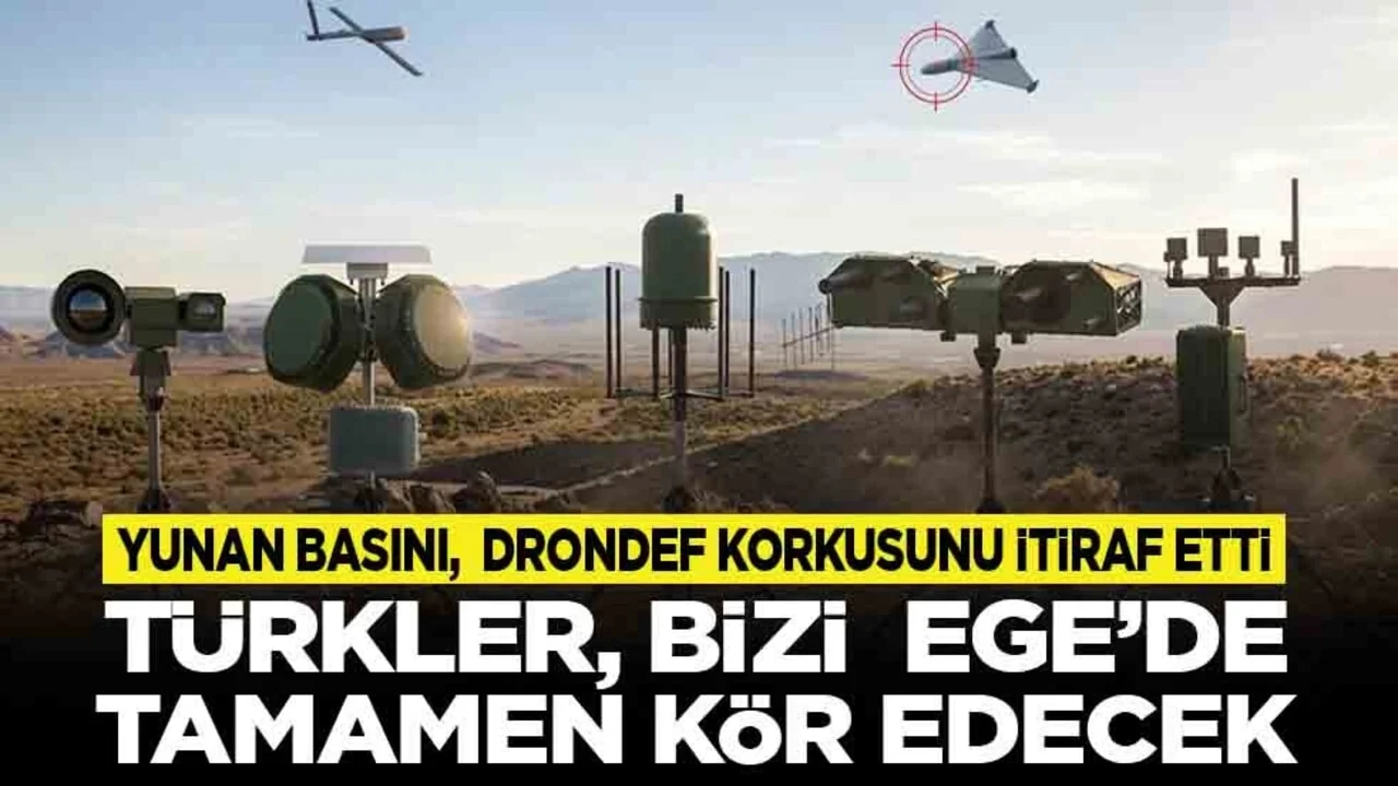Yunan basını, DRONDEF korkusunu itiraf etti: Türkler, bizi Ege’de tamamen kör edecek