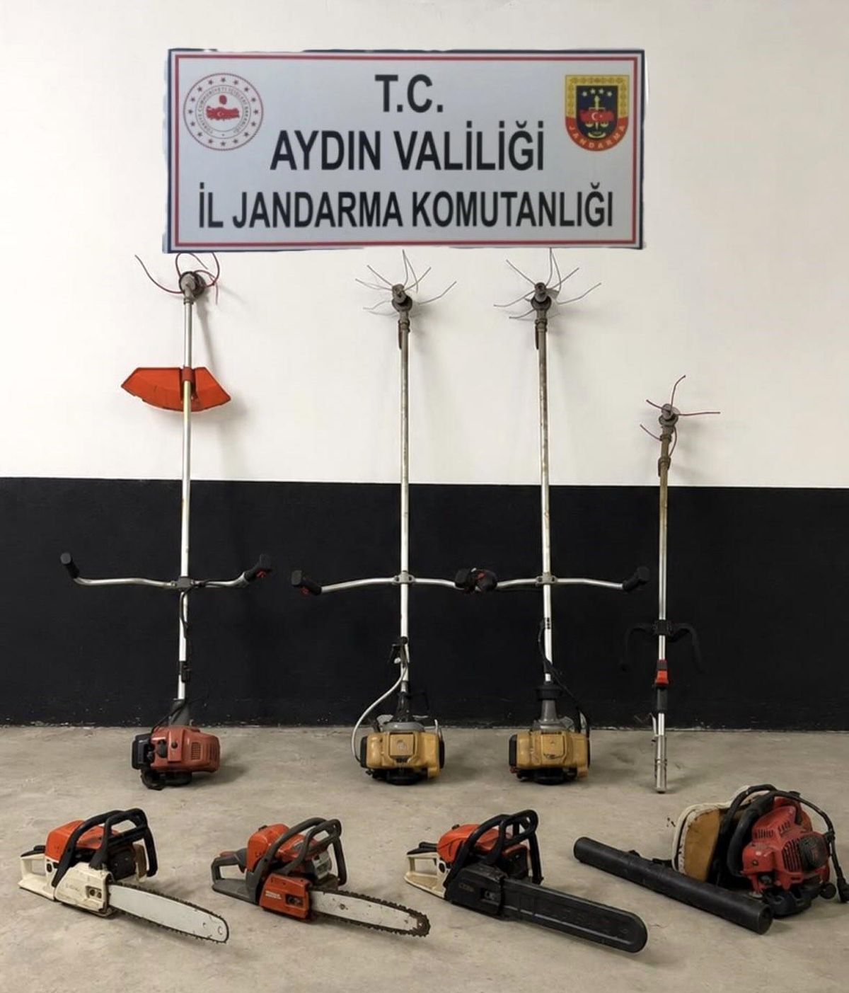 Söke'de tarım aleti hırsızı yakalandı