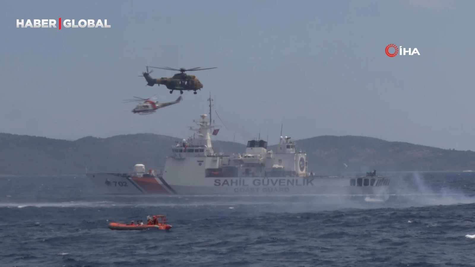 Sahil Güvenlik Komutanlığının 'Deniz Aslanları' göz doldurdu