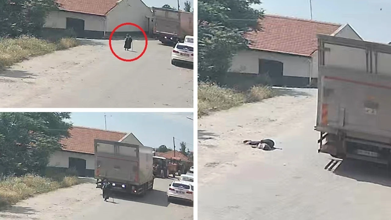Kamyonun çarptığı yaşlı kadın hayatını kaybetti