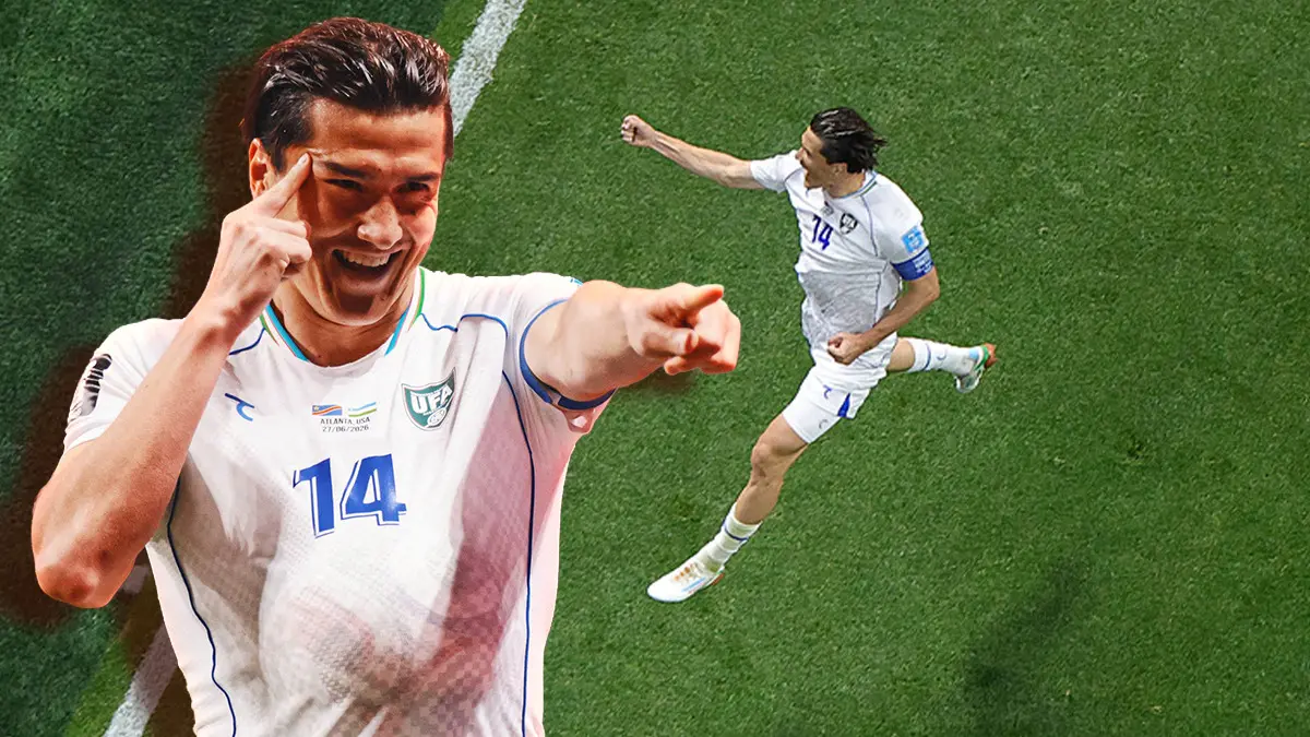 Shomurodov'dan Dünya Kupası'na damga vuran gol! xG değeri yok denecek kadar azdı
