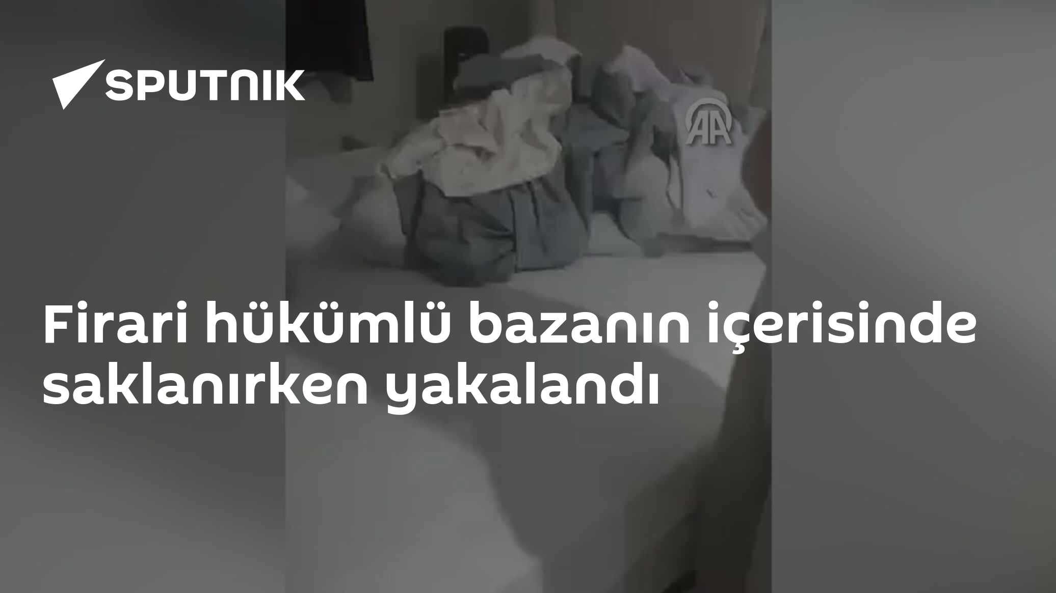 Firari hükümlü bazanın içerisinde saklanırken yakalandı