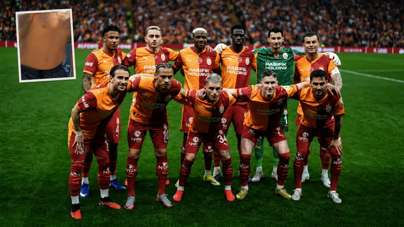 Galatasaraylı futbolcunun tatil pozu olay oldu: Sosyal medyada eleştiri yağdı