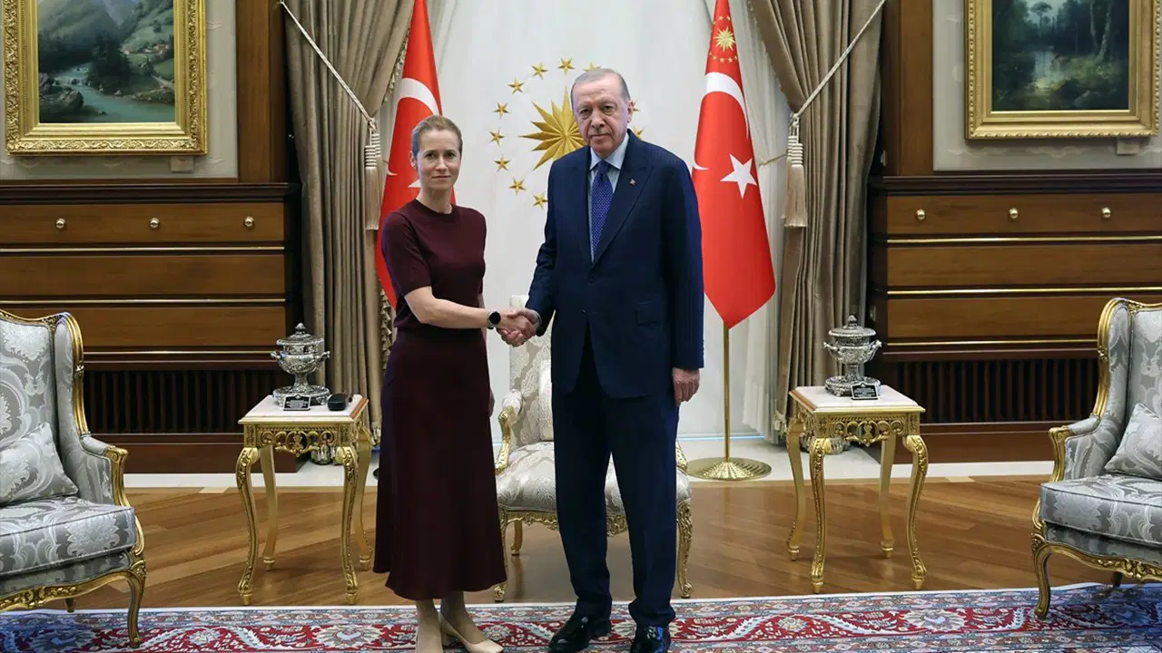 Erdoğan, AB Yüksek Temsilcisi Kaja Kallas'ı kabul etti