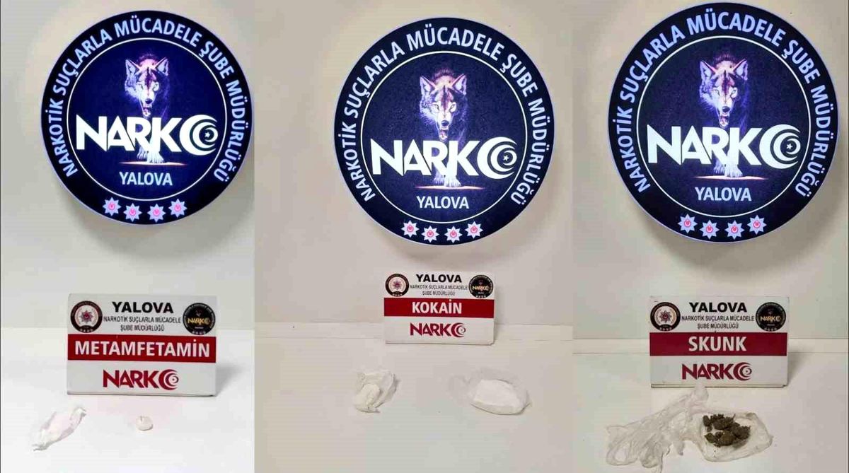 Yalova'da uyuşturucu operasyonunda 2 tutuklama