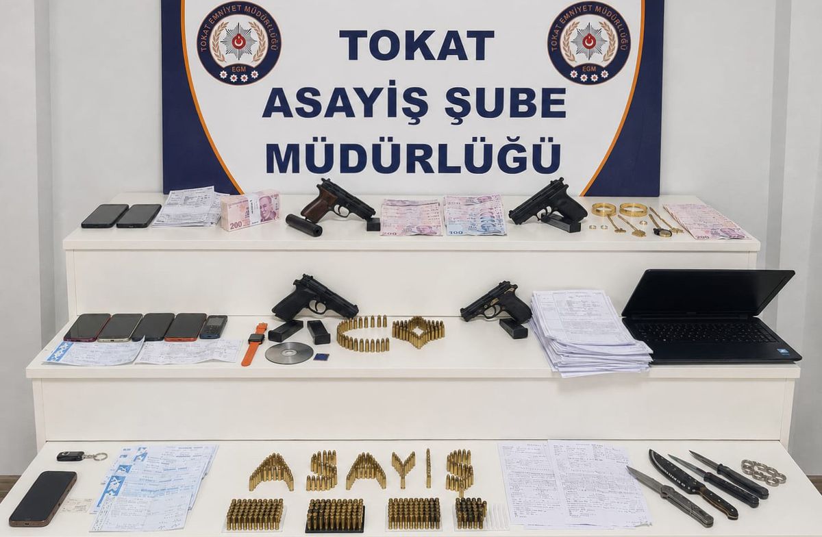 Tokat'ta dolandırıcılık operasyonu; 7 gözaltı