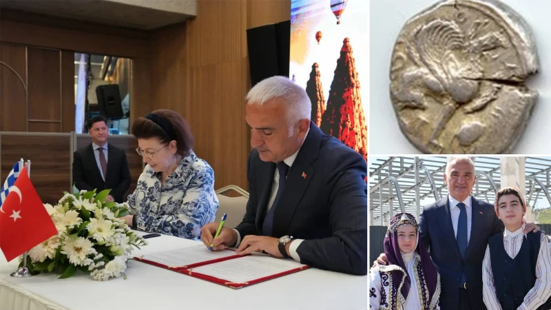 Yunanistan'dan bin 55 sikke geri döndü: Kaçak eserlere karşı ortak irade