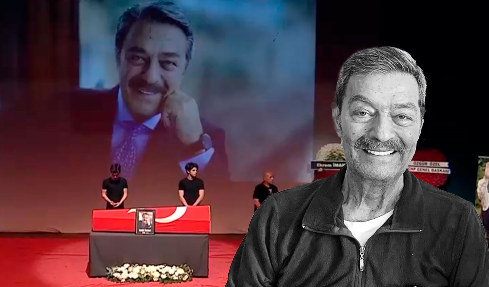 Kadir İnanır'a Harbiye'de hüzünlü veda: Hayat arkadaşı Jülide Kural'dan ağlatan konuşma