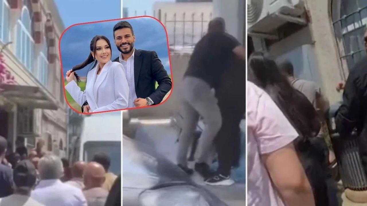 Can Polat’ın cenazesinde gerginlik! Engin Polat’a saldırı anları ortaya çıktı