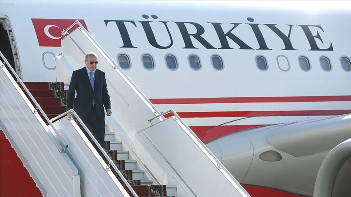 Katar'a taziye ziyareti sonrası Başkan Erdoğan yurda döndü