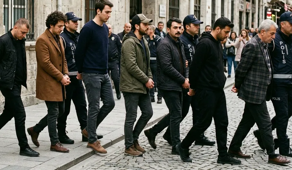 Organize suç örgütüne darbe: 12 şüpheli tutuklandı