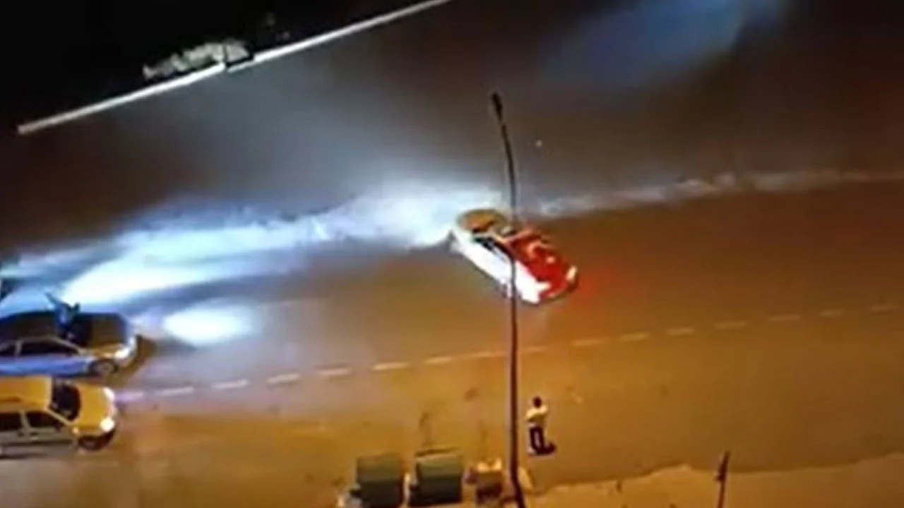 Drift atan sürücüye dudak uçuklatan ceza