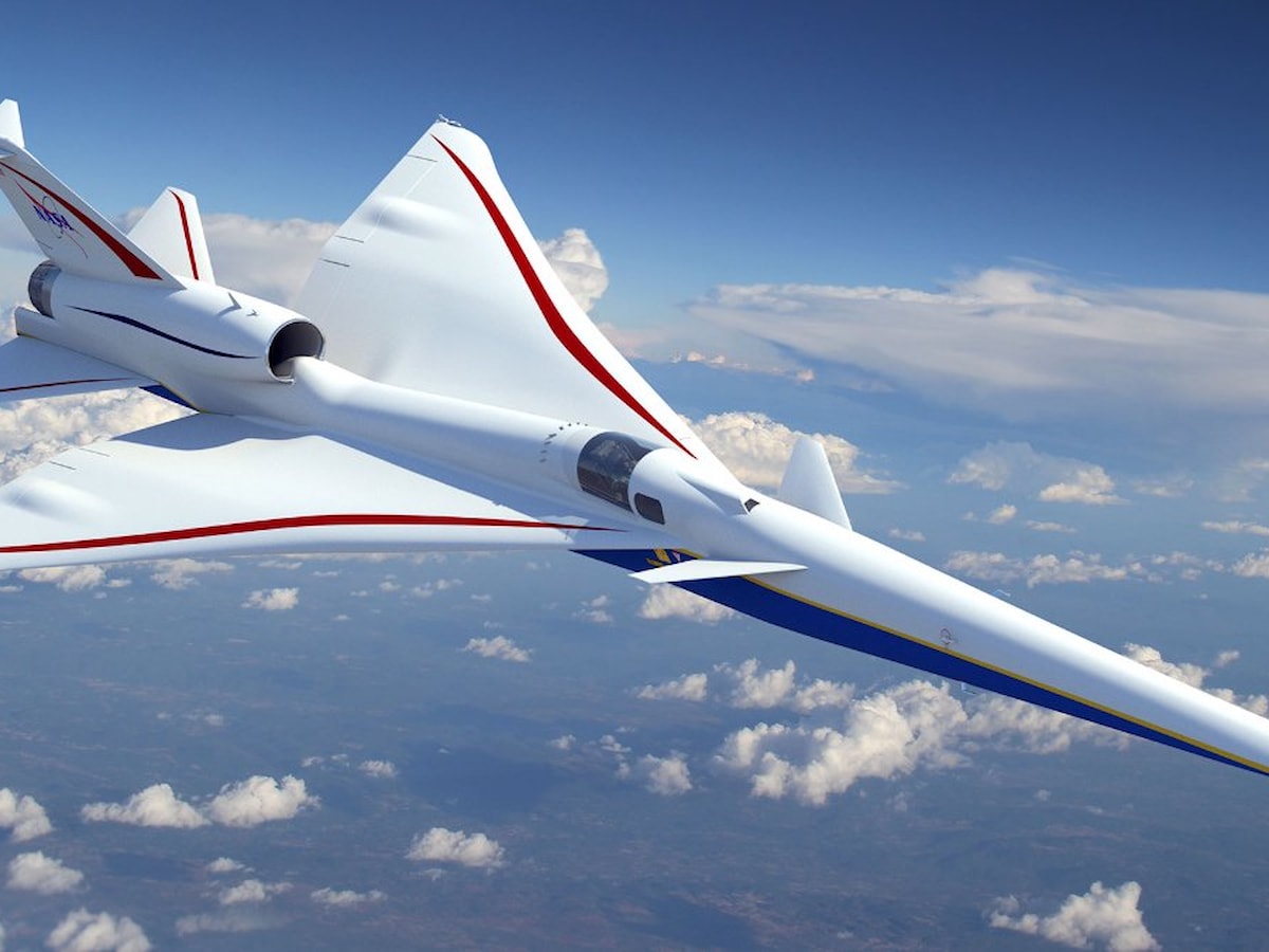 NASA'nın süpersonik uçağı X-59 ses duvarını ilk kez aştı