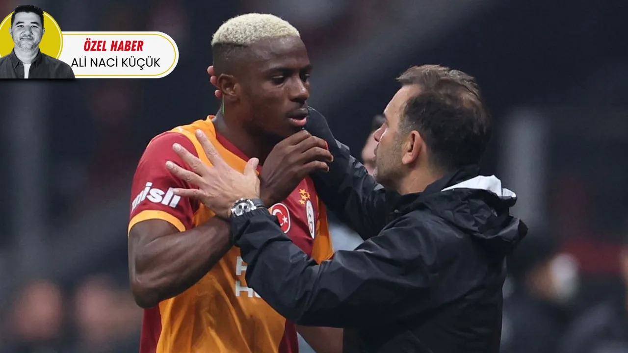 Osimhen'den Okan Buruk'a yeni sezon telefonu: Ne yapıyoruz Hoca’m?