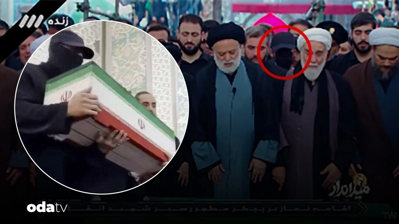 Hamaney'in cenazesine damga vurdu: Kim olduğu ortaya çıktı