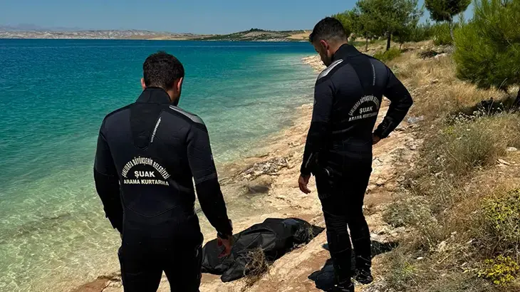 Şanlıurfa'da baraj gölüne giren 14 yaşındaki Murat boğuldu