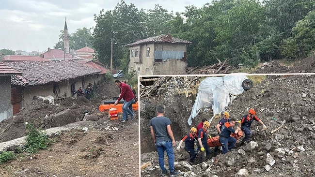 Define kararken kazdıkları tünel çöktü: Bir kişi hayatını kaybetti