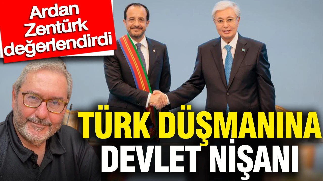 Türk düşmanına devlet nişanı takıldı: Ardan Zentürk değerlendirdi