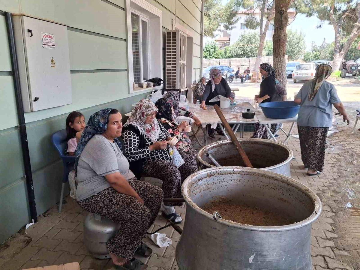 Çimentepe'de birlik ve beraberlik için kazanlar kaynadı