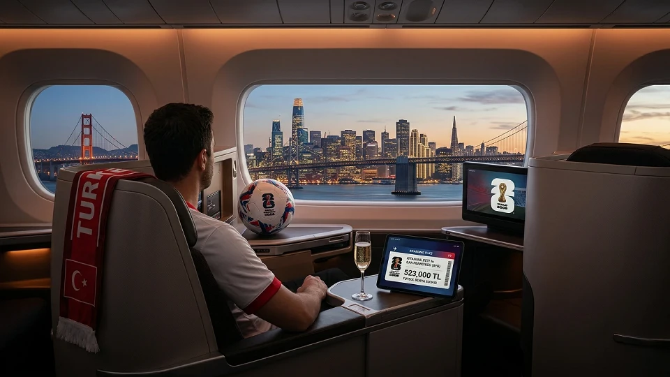 2026 Dünya Kupası uçuşları cep yakıyor: İstanbul - San Francisco bileti 523 bin TL'yi geçti | EKONOMİ HABERLERİ