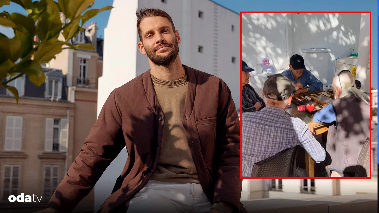 Jacquemus Bodrum'da: Tavla aşkını gizleyemedi