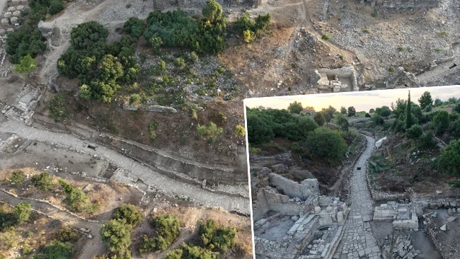 Bakan Ersoy: Aspendos'un 2 bin yıllık tiyatro caddesini ortaya çıkardık