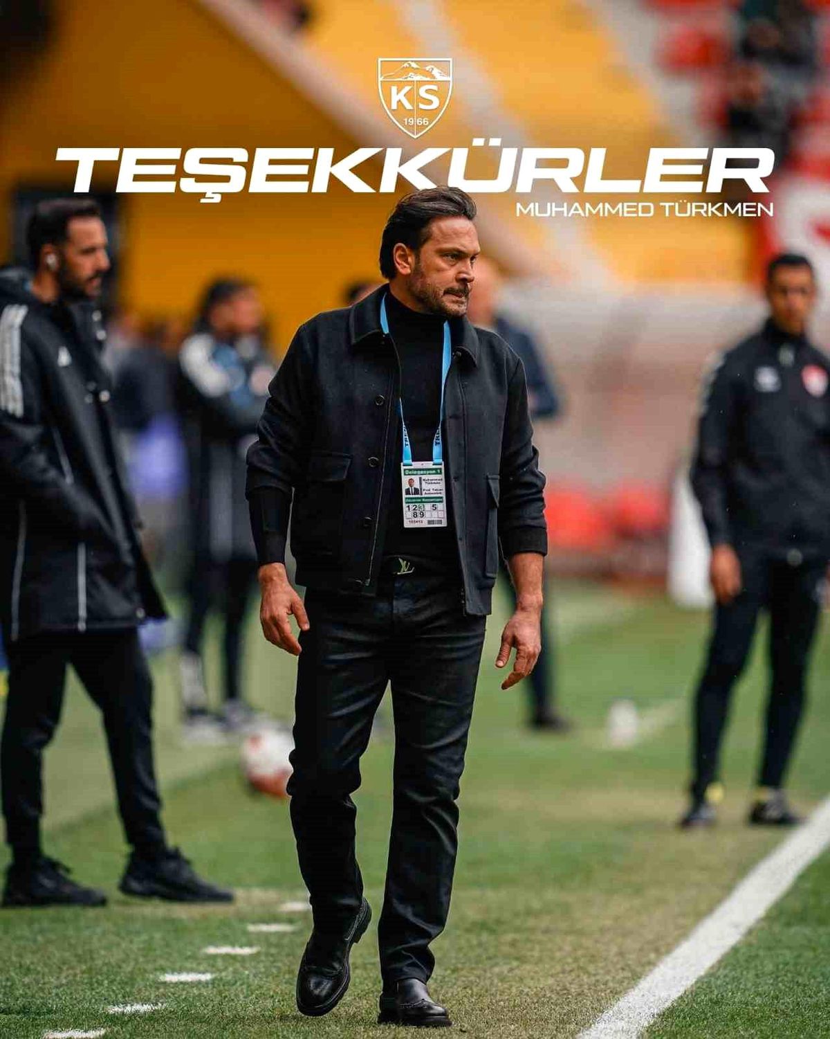 Kayserispor'da Muhammed Türkmen'in görev süresi sona erdi