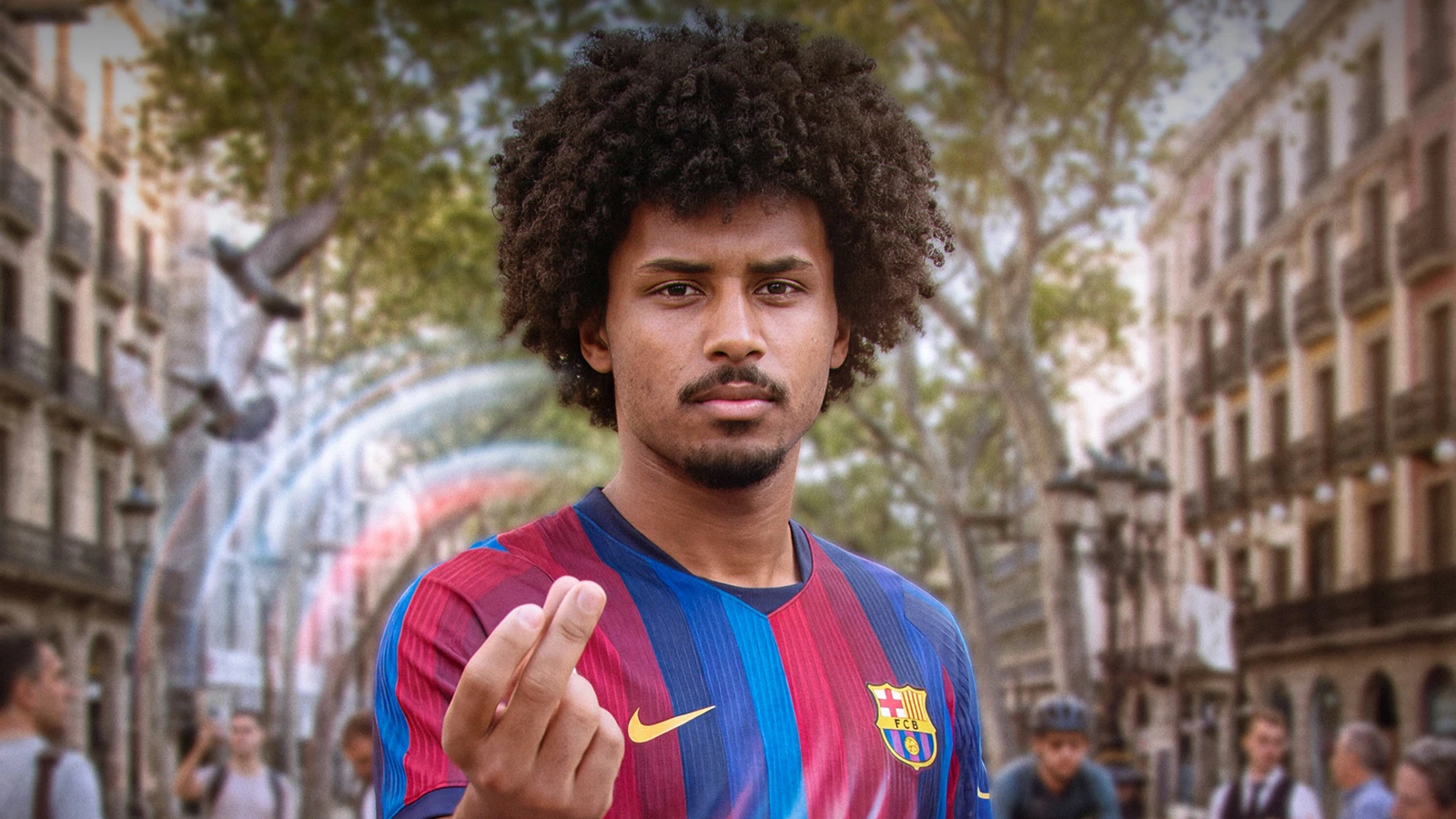 Barcelona, Karim Adeyemi'yi renklerine bağladı