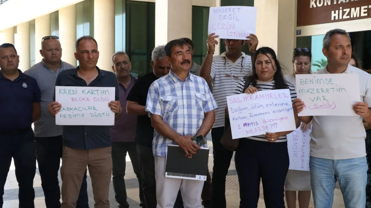 Konyaaltı Belediyesi’nde alacak krizi