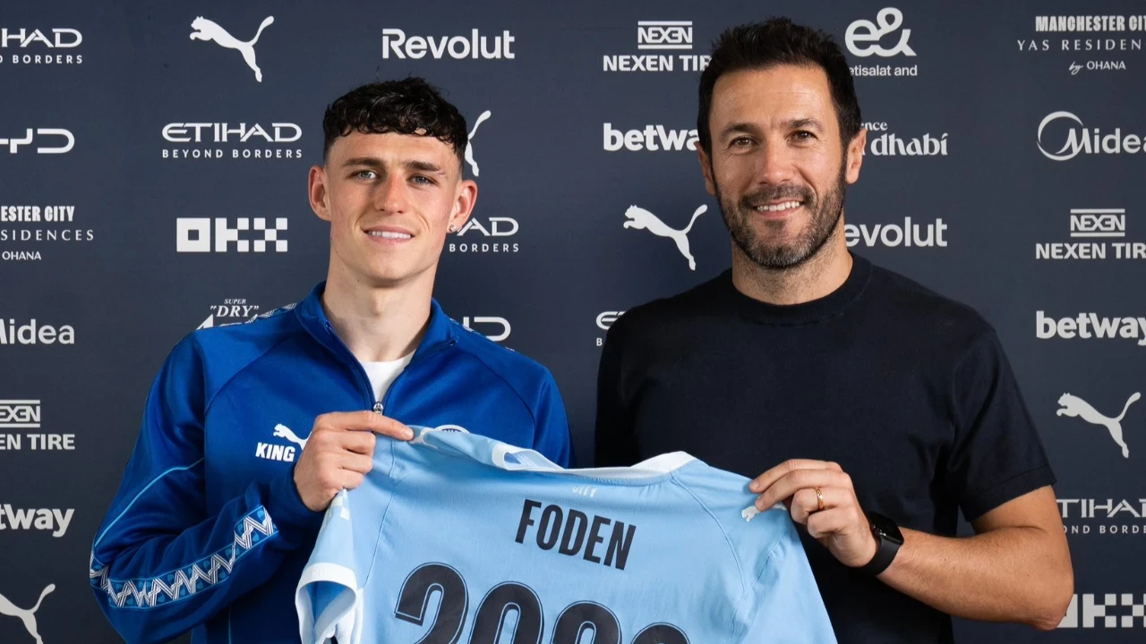 Phil Foden, 2030'a kadar Manchester City'de