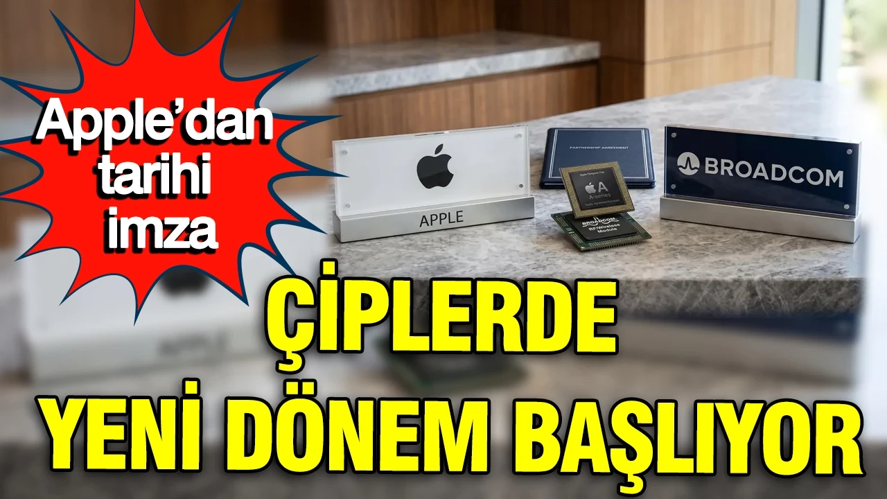 Apple’dan tarihi imza: Çiplerde yeni dönem başlıyor