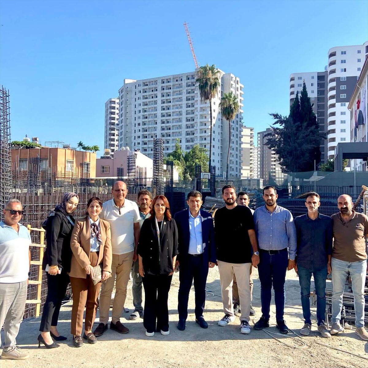 AK Parti Milletvekili Söylemez, Tarsus'ta Okul İnşaatını İnceledi