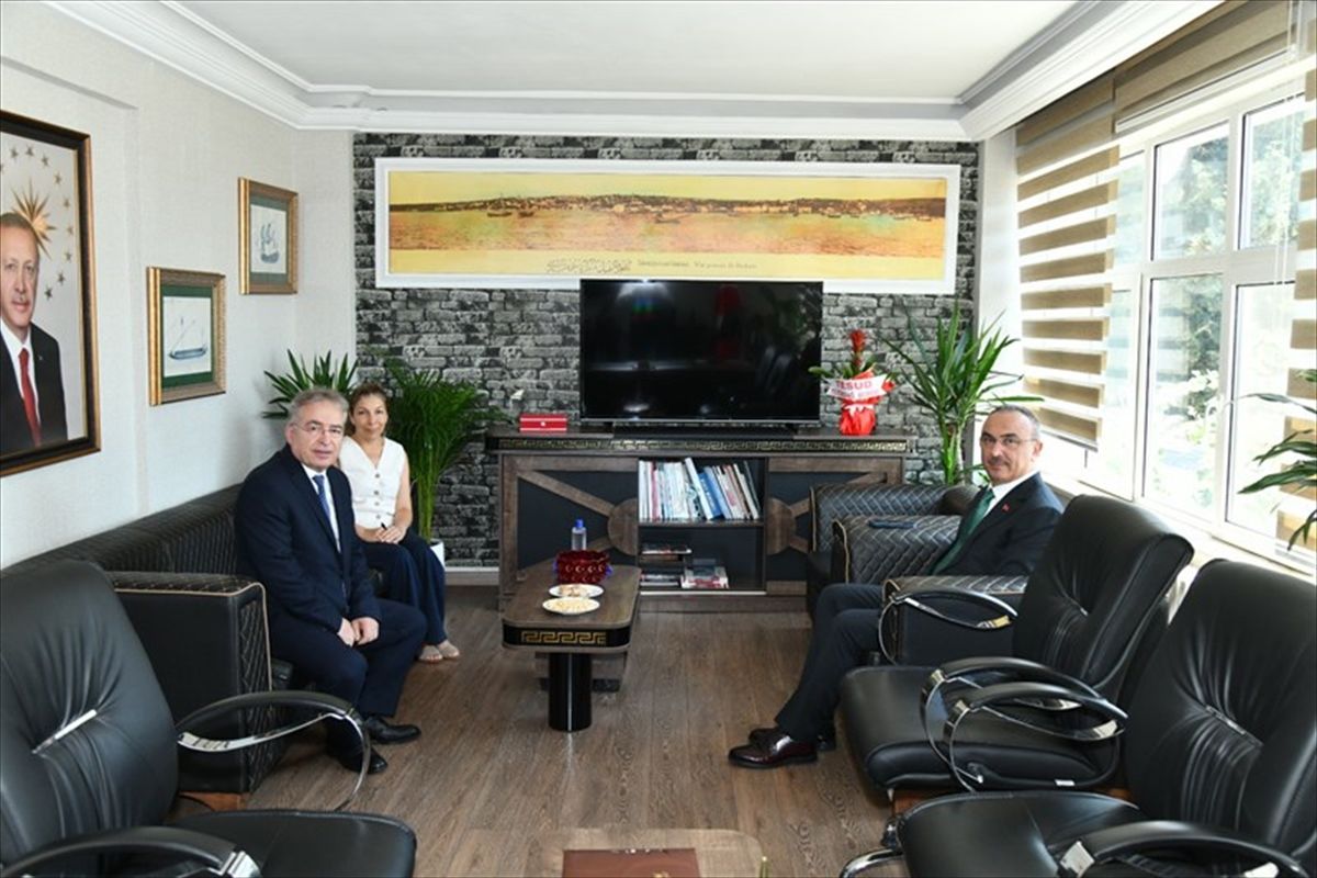 Vali Soytürk, Tekirdağ Bölge Liman Başkanı Sulu'yu ziyaret etti