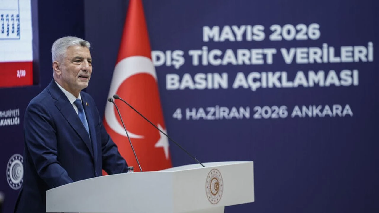 Ticaret Bakanı Ömer Bolat mayıs ayı dış ticaret verilerini açıkladı