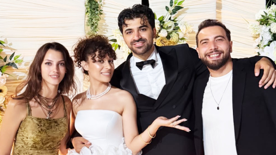 Tuğba Yılmaz ve Alperen Sazlı düğün yaptı