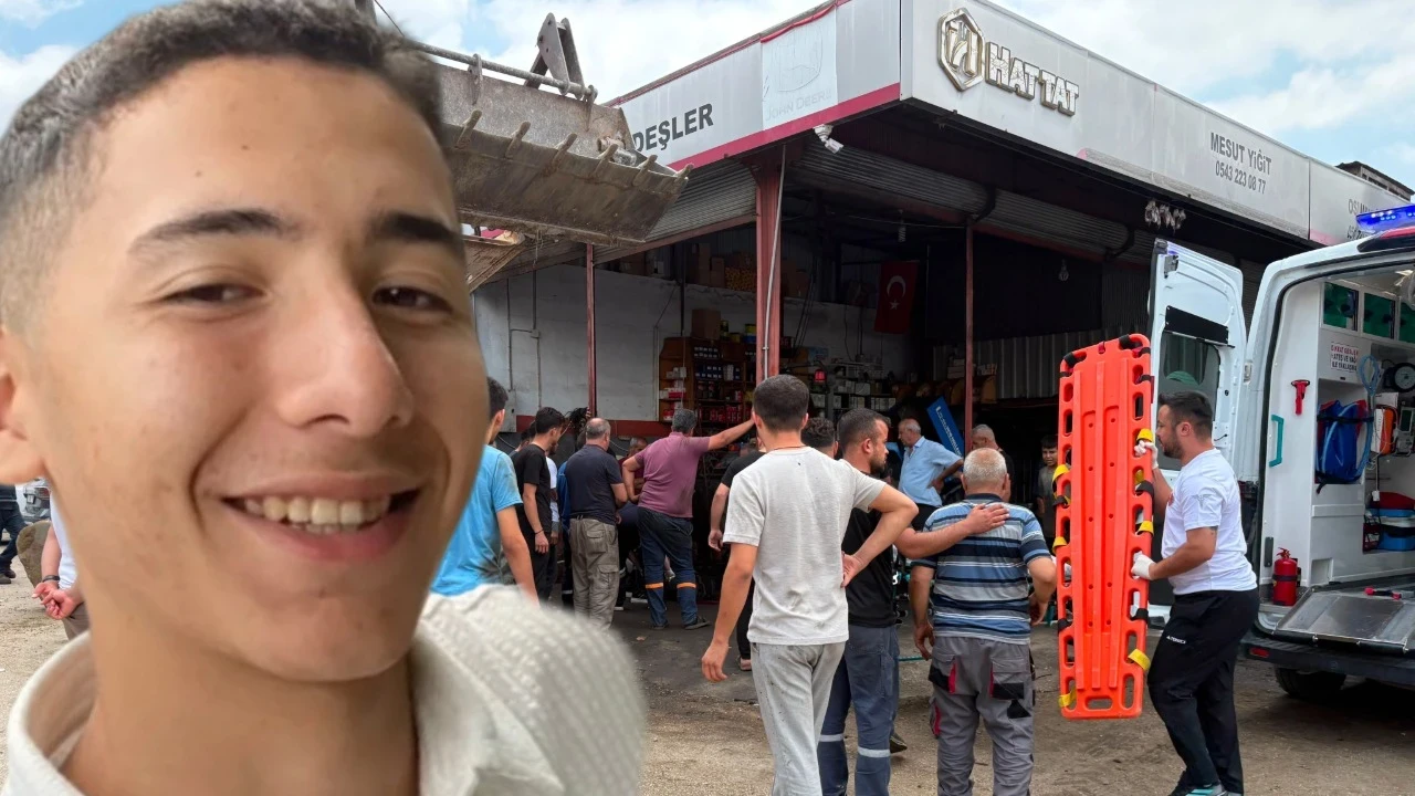 16 yaşındaki stajyer öğrenci sanayide öldü