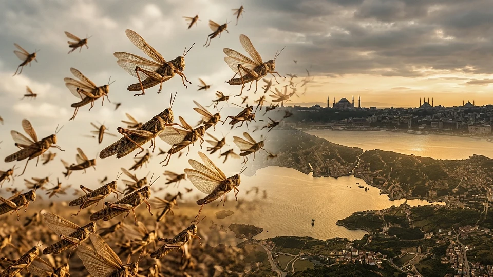 Dev çekirgeler neden sürü halinde saldırgan oluyor? Uzmanı tek tek anlattı