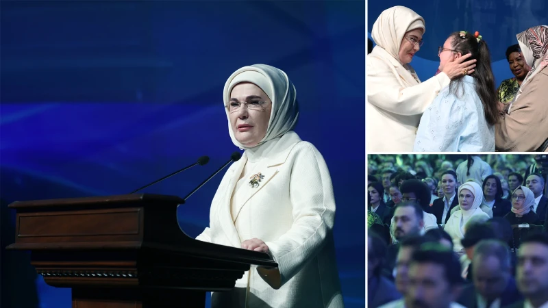 Emine Erdoğan'dan Sıfır Atık Forumu'nda 'dünya 5'ten büyüktür' vurgusu