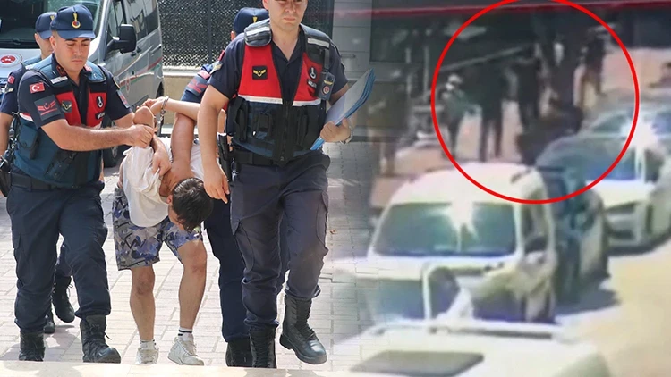 Alanya'da bilgisayar oyunu sahnesi gibi olay! İçinde çocuk olan aracı kaçırıp terör estirdi