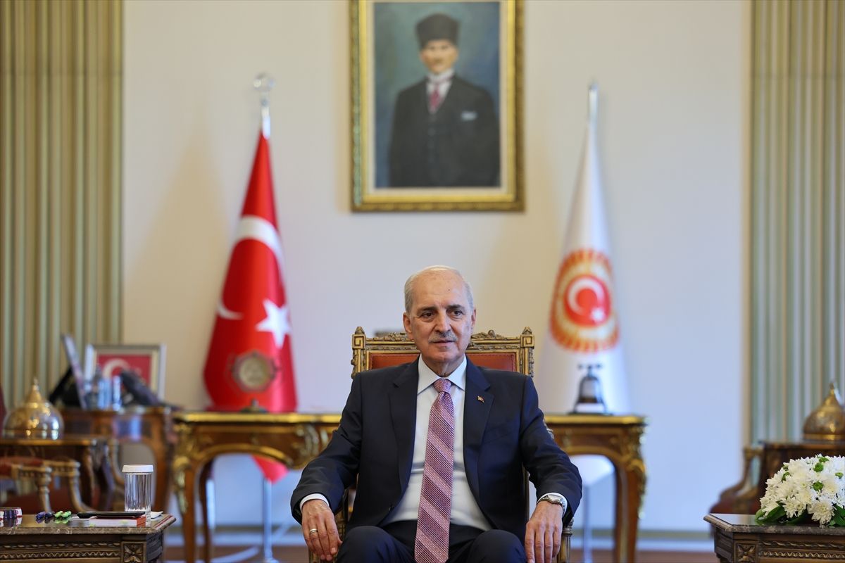 TBMM Başkanı Kurtulmuş'tan 15 Temmuz gazilerine "Teşekkür Beratı" takdimi