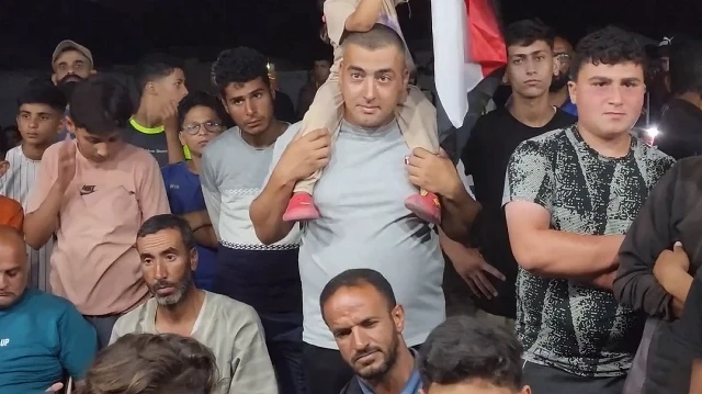 Gazzeliler Dünya Kupası'nı çadırlarda izledi