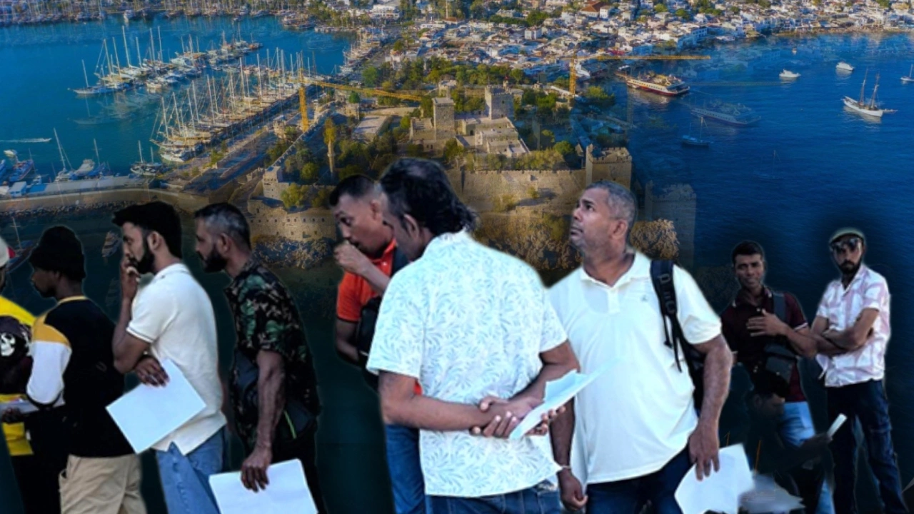 Sri Lanka'dan Bodrum'a akın ettiler: Altından Mehmet Cengiz çıktı