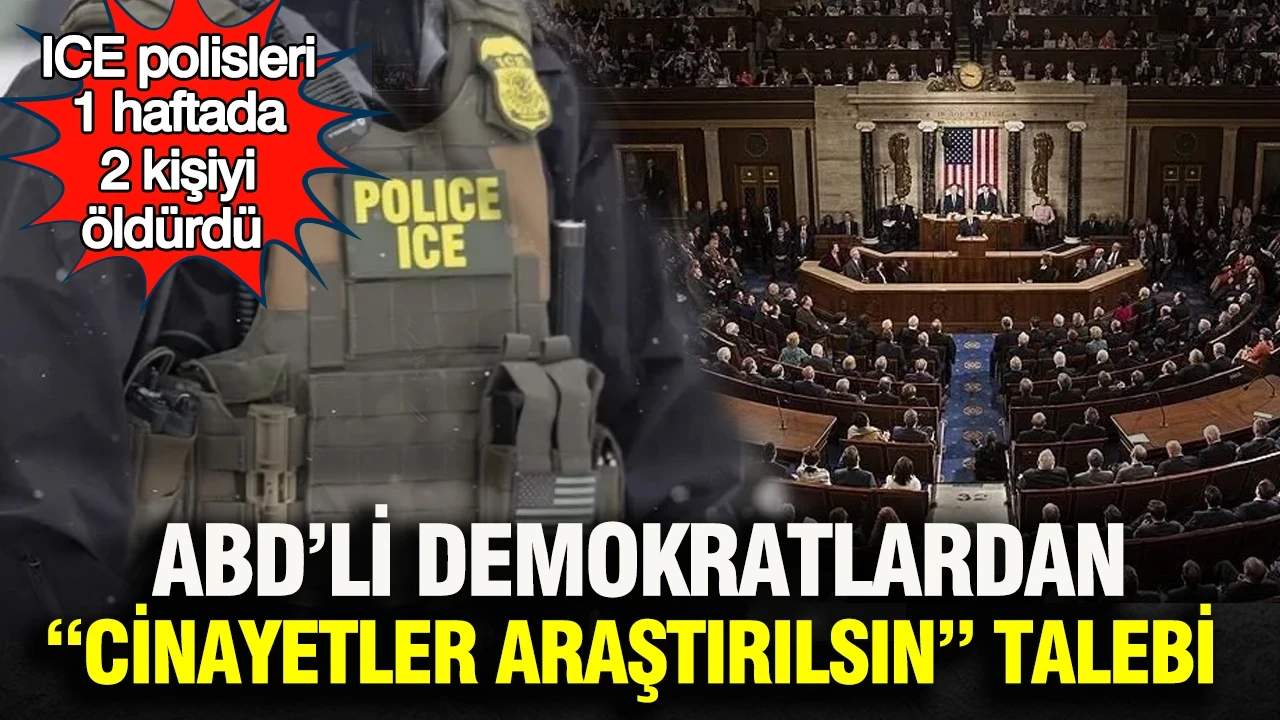 ICE polisleri 1 haftada 2 kişiyi öldürdü: ABD’li Demokratlardan “cinayetler araştırılsın” talebi