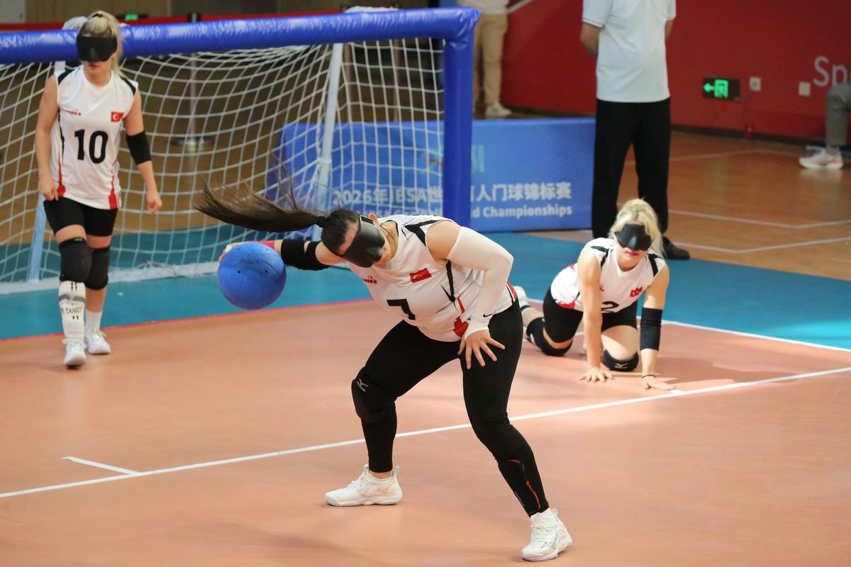 Goalball Dünya Şampiyonası'nda 2'nci gün karşılaşmaları tamamlandı