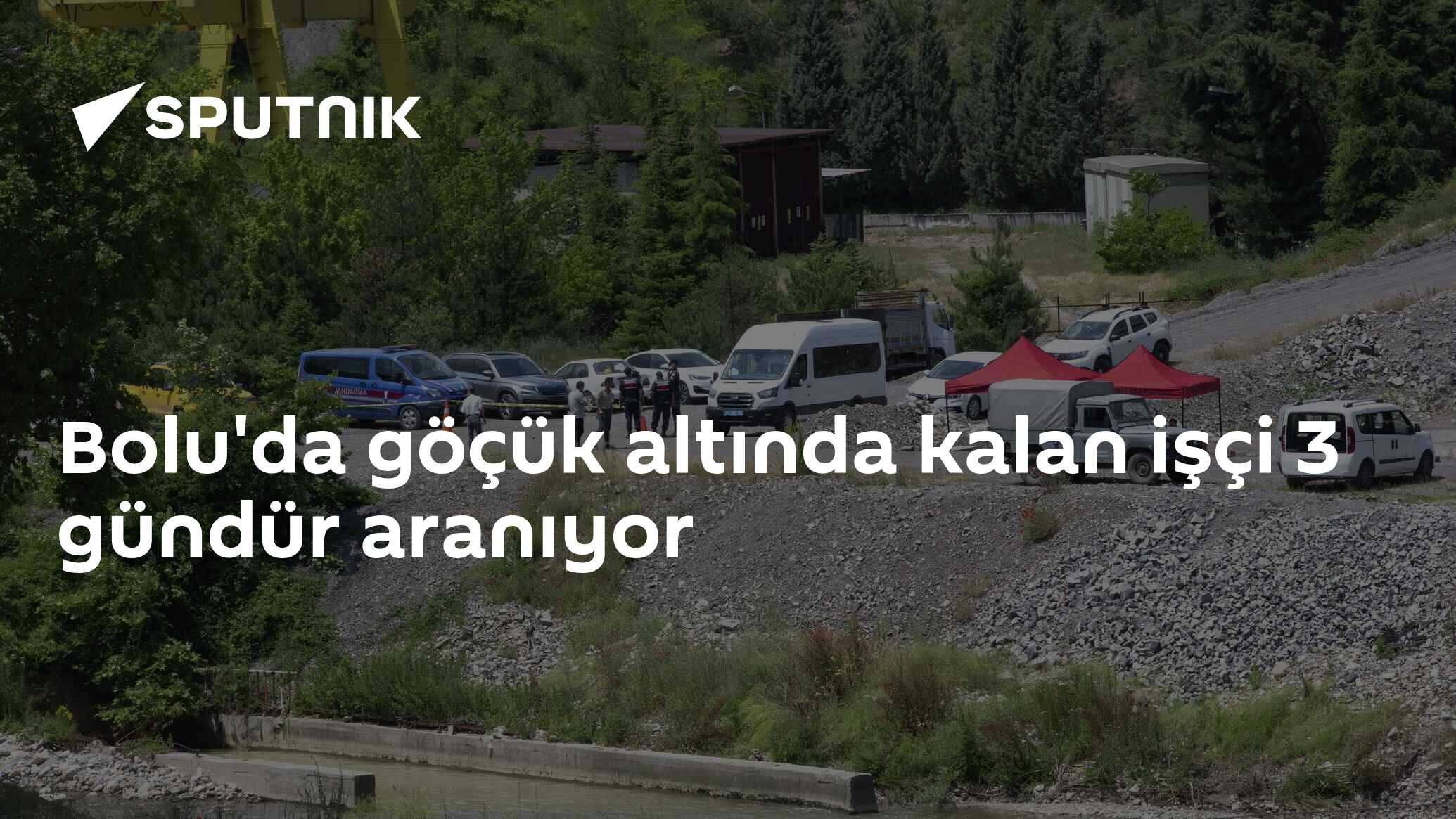 Bolu'da göçük altında kalan işçi 3 gündür aranıyor